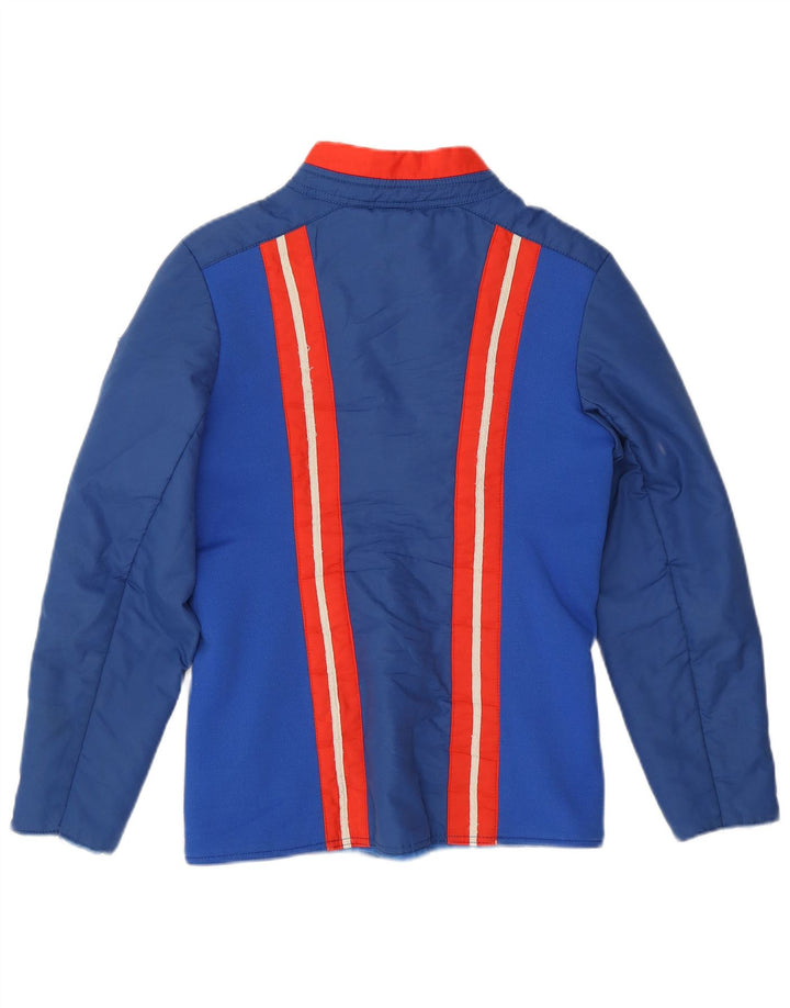 Męska kurtka wiatrówka Impidimpi UK 36 z poliamidu w małe niebieskie paski