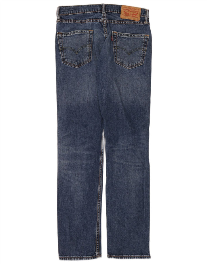 Męskie jeansy Levi's 511 Slim W30 L32 Niebieskie bawełniane