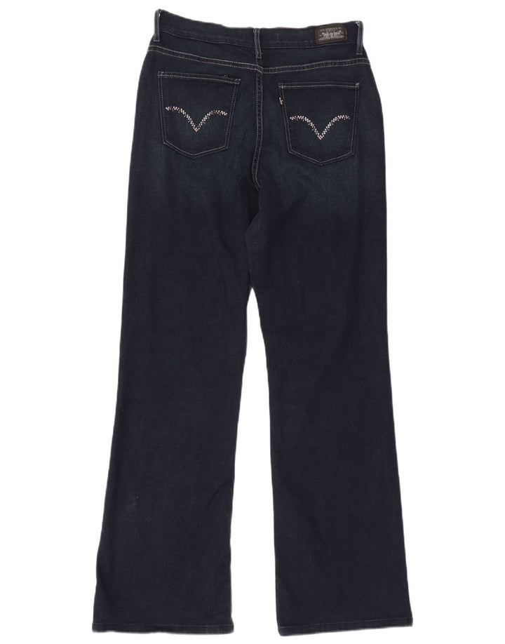 Damskie jeansy Levi's 512 Bootcut US 12 Large W30 L31 Granatowe