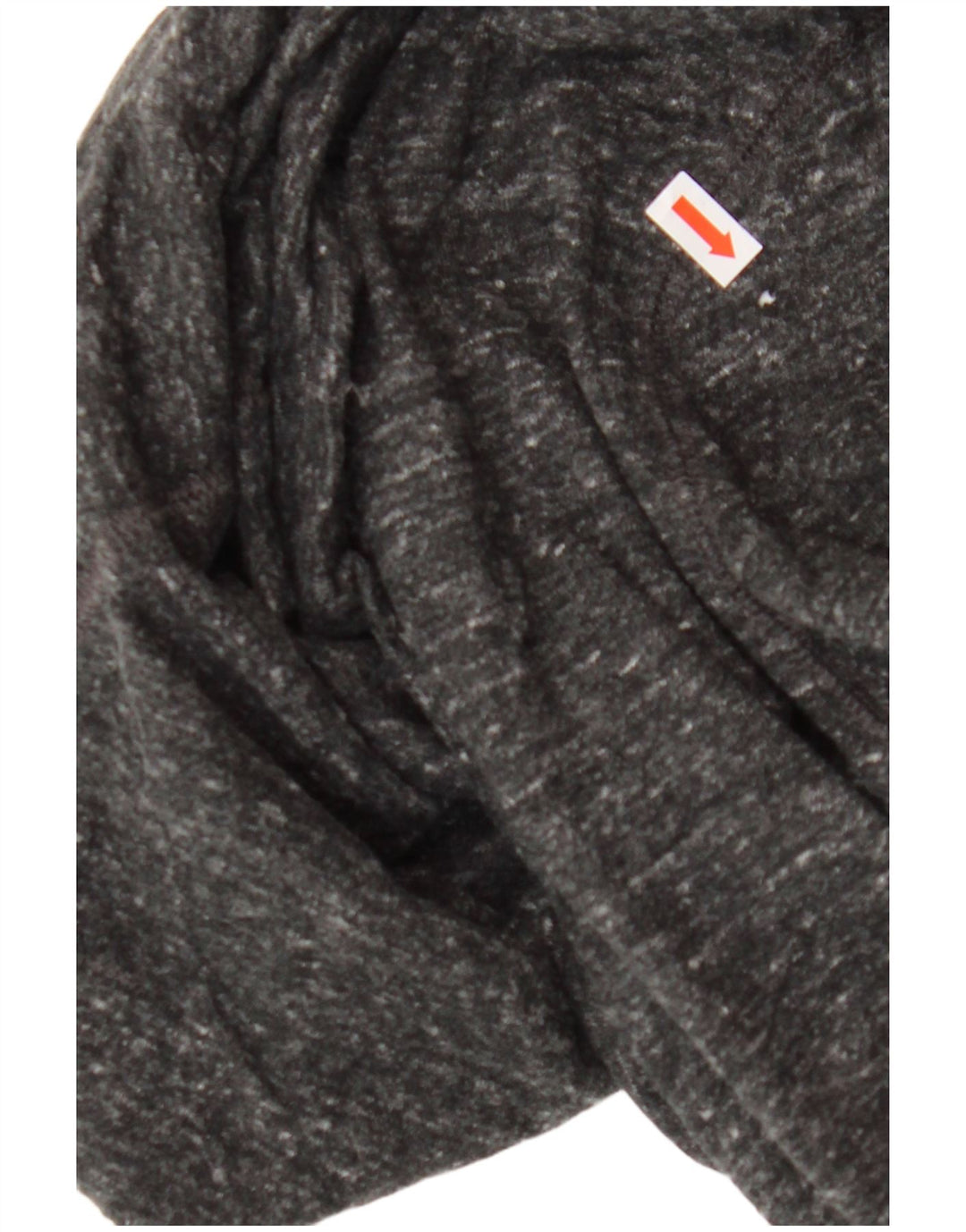 Damski sweter z kapturem i grafiką CHAMPION UK 14 Średnioszary, bawełniany nakrapiany