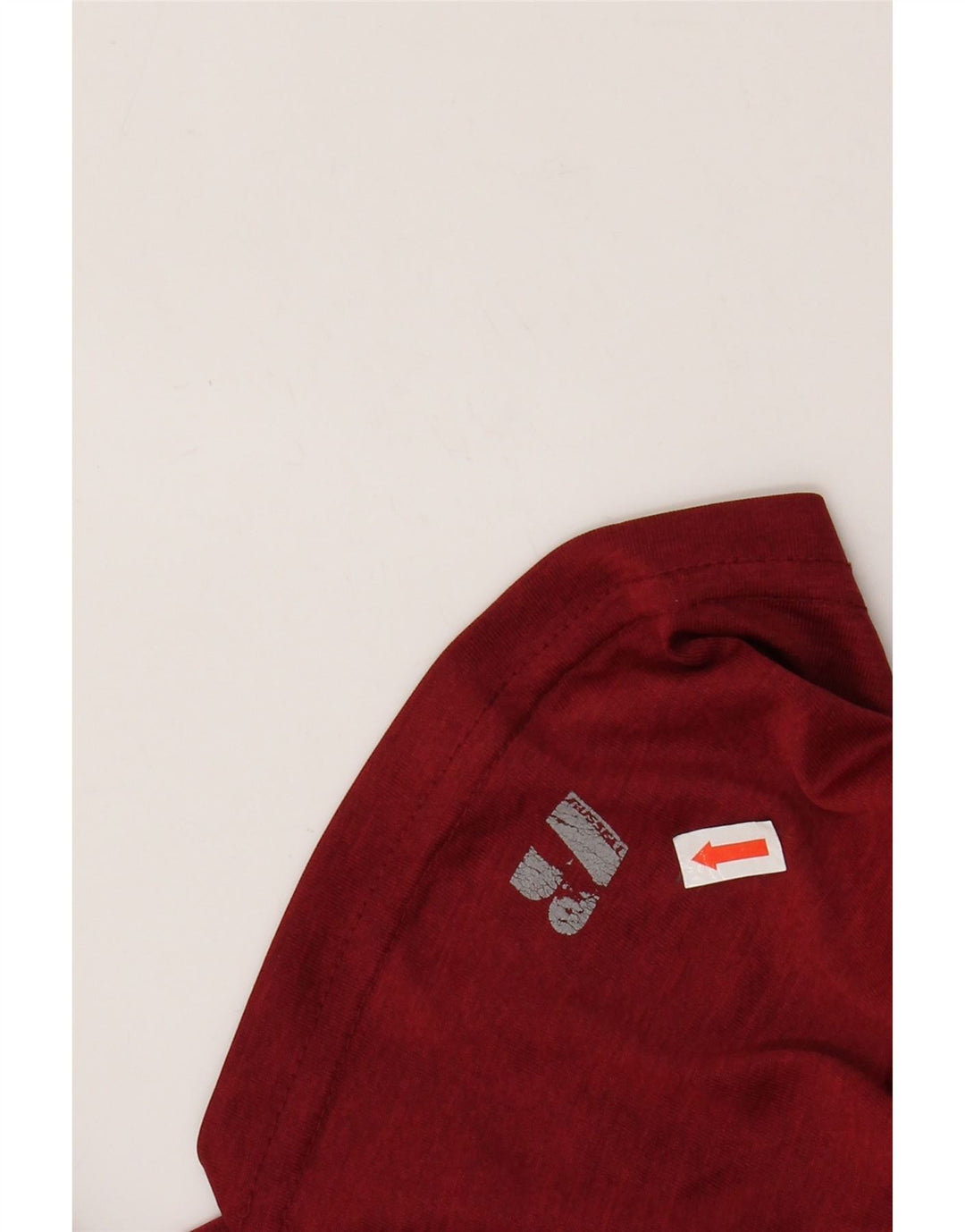 T-shirt męski RUSSELL ATHLETIC Dri-Power, UK 38/40, średni czerwony poliester