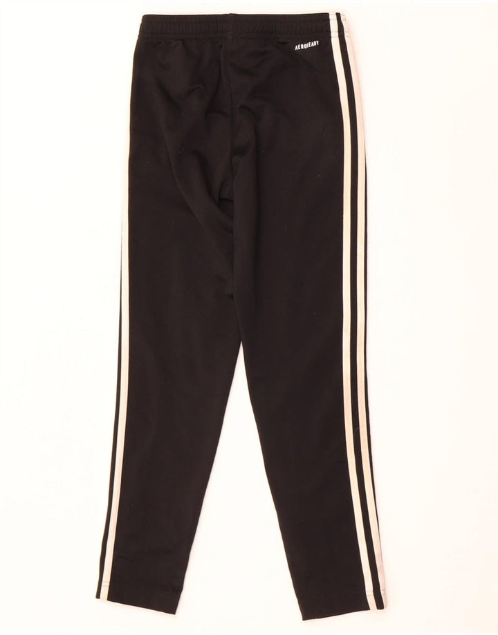 Chłopięce spodnie dresowe Adidas Aeroready 9-10 lat, czarny poliester