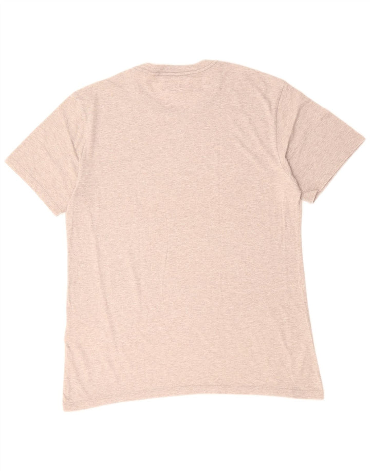 Męski T-shirt Levi's Top, duży, szary, bawełniany