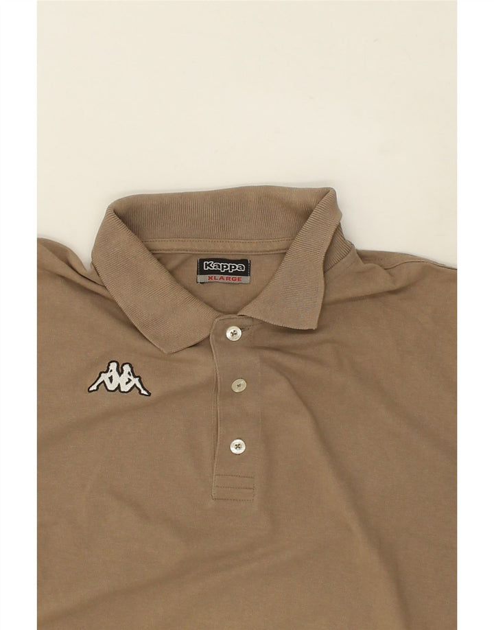 KAPPA Mens Polo Shirt XL Grey Cotton Vintage Kappa and Second-Hand Kappa from Messina Hembry 