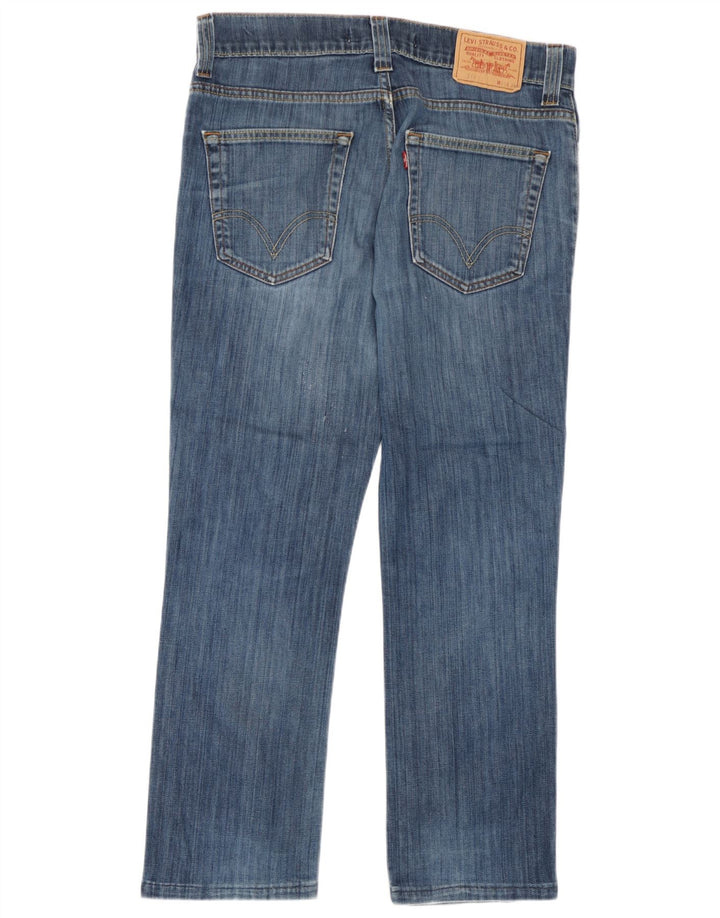 Damskie jeansy Levi's 511 Slim W36 L27 Niebieskie bawełniane