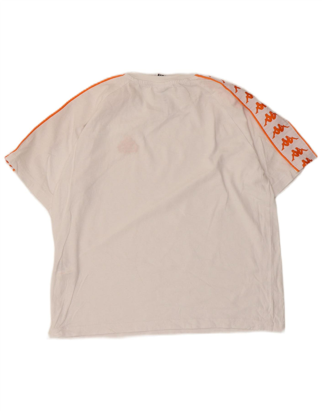 Damska koszulka z grafiką Kappa Top UK 10 Small White Cotton