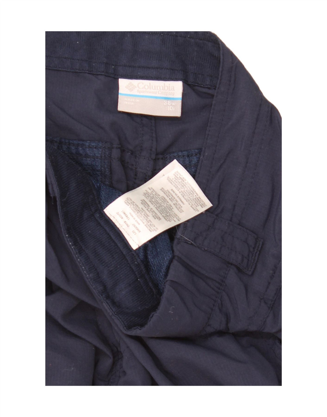 Męskie spodenki cargo COLUMBIA W38 XL Granatowy nylon