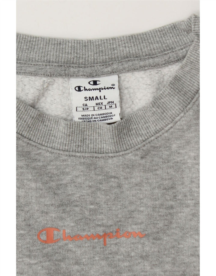 Sweter damski Champion Crop Oversize UK 10 Small Grey Flecked