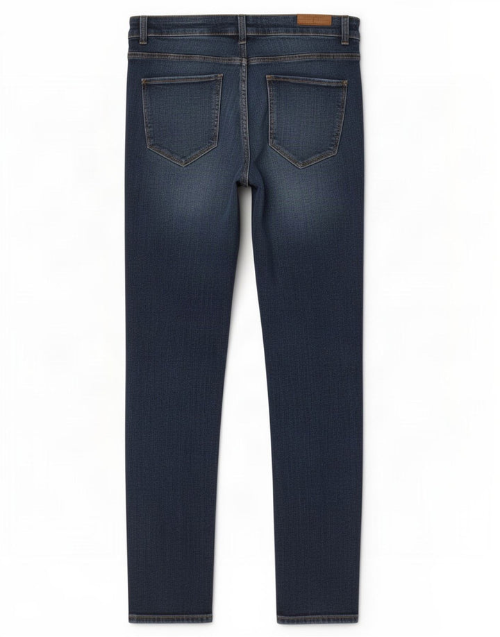 Jeansy damskie Zara W28 L28 granatowe