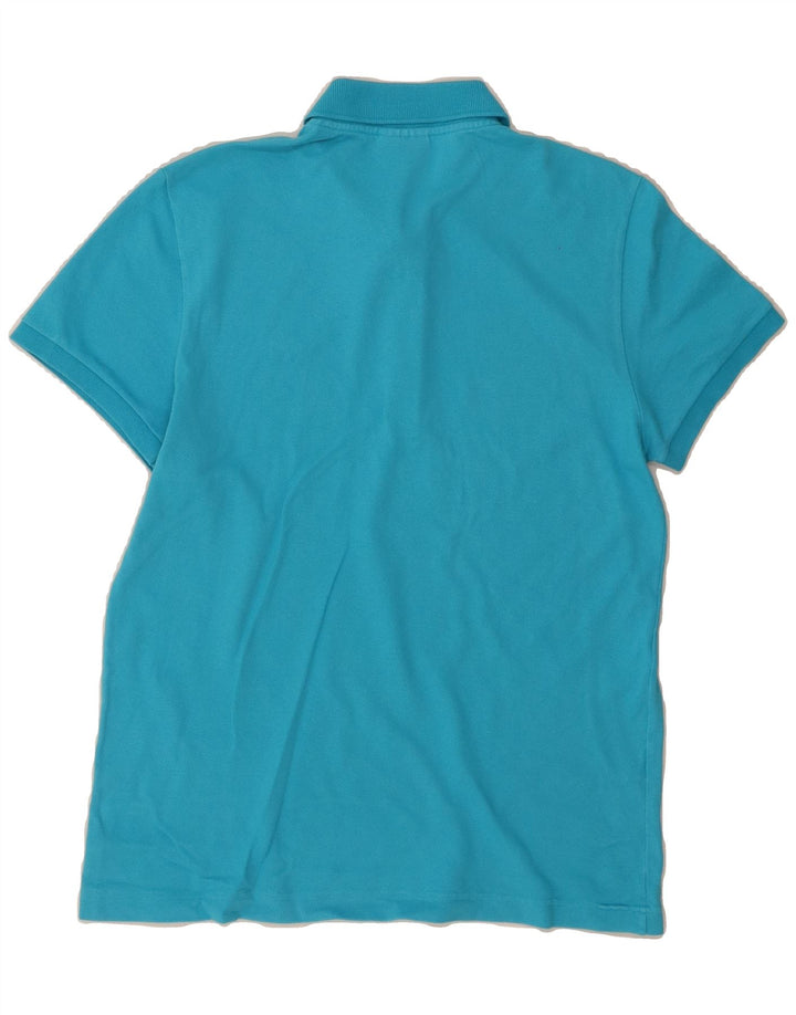 LACOSTE Mens Polo Shirt Size 4 Medium Blue Cotton Vintage Lacoste and Second-Hand Lacoste from Messina Hembry 