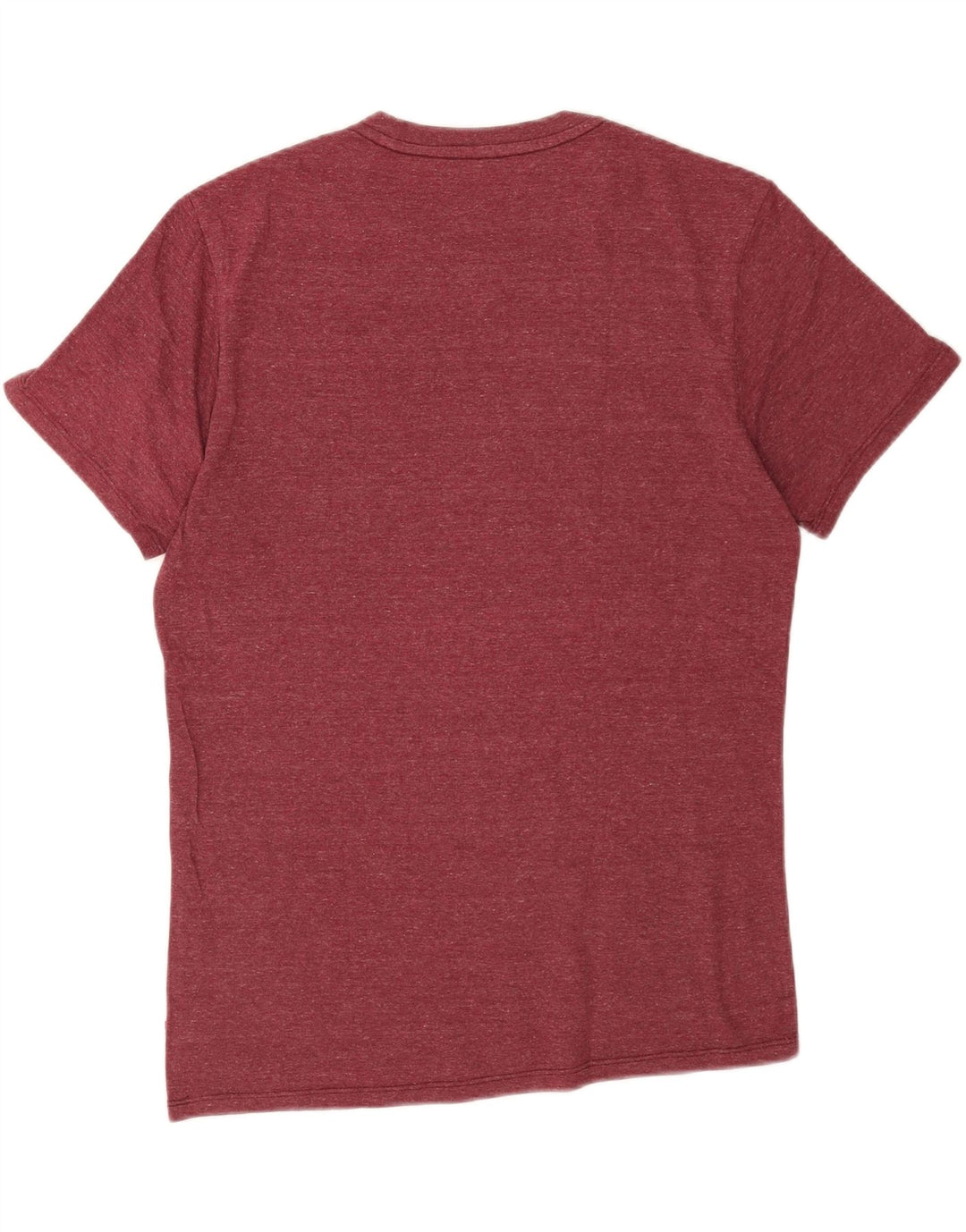 Męski T-shirt z grafiką LEVI'S, średni, bordowy