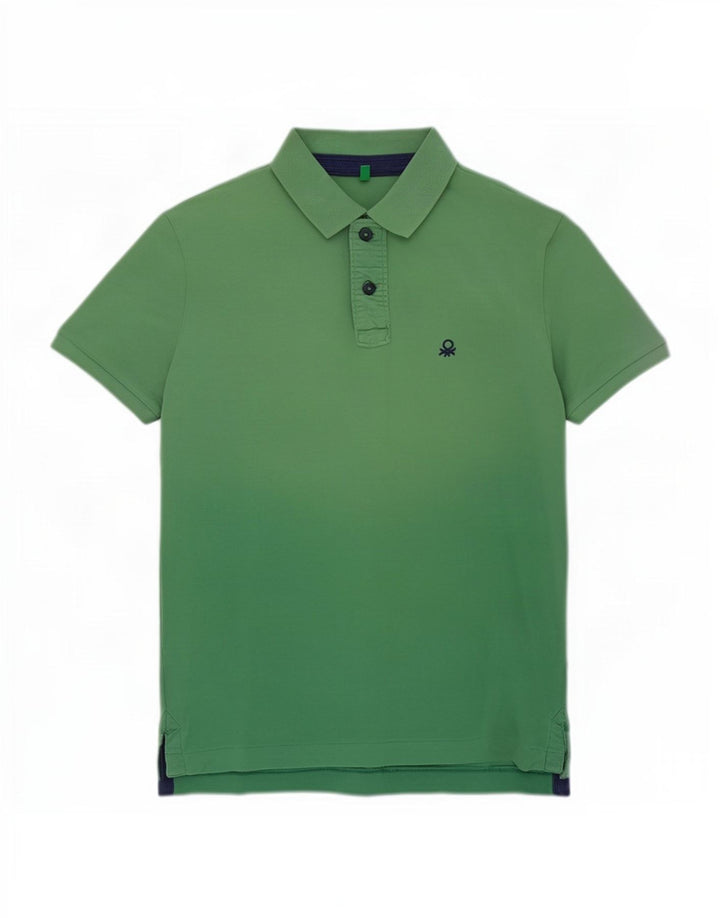 Męska koszulka polo Benetton, duża, zielona