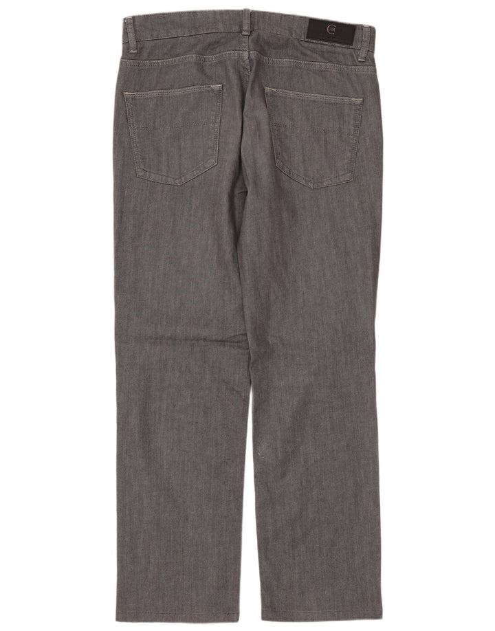 Męskie proste dżinsy Cerruti 1881 W33 L29 szare