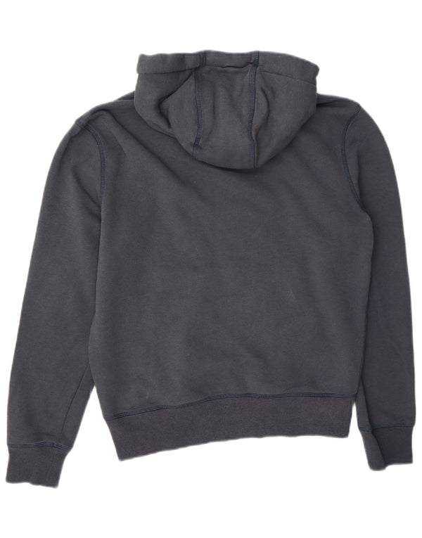 Crew Clothing Męska bluza z kapturem, mała, granatowa, bawełniana
