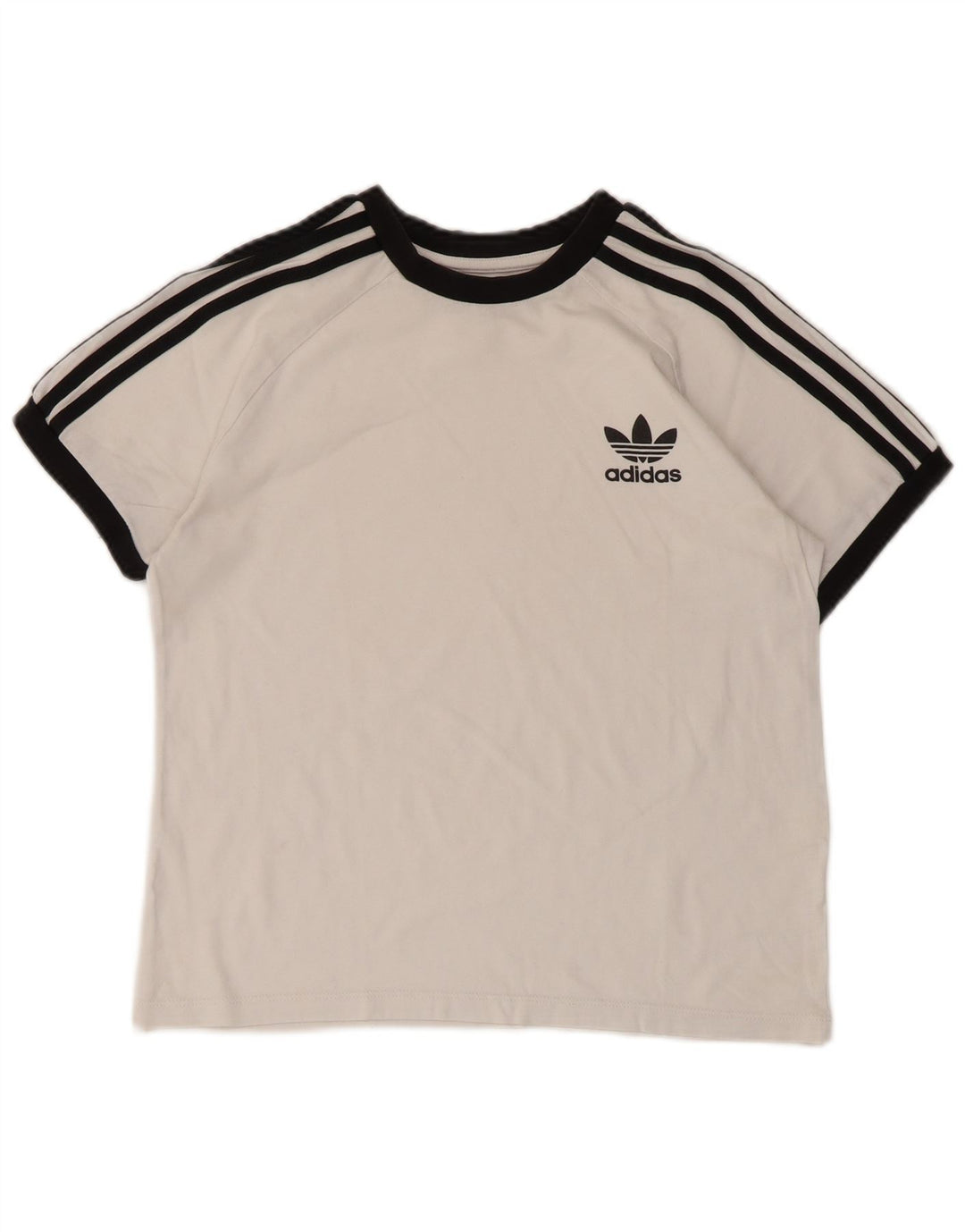 Adidas Chłopięcy T-Shirt Top 11-12 Lat Średni Biały