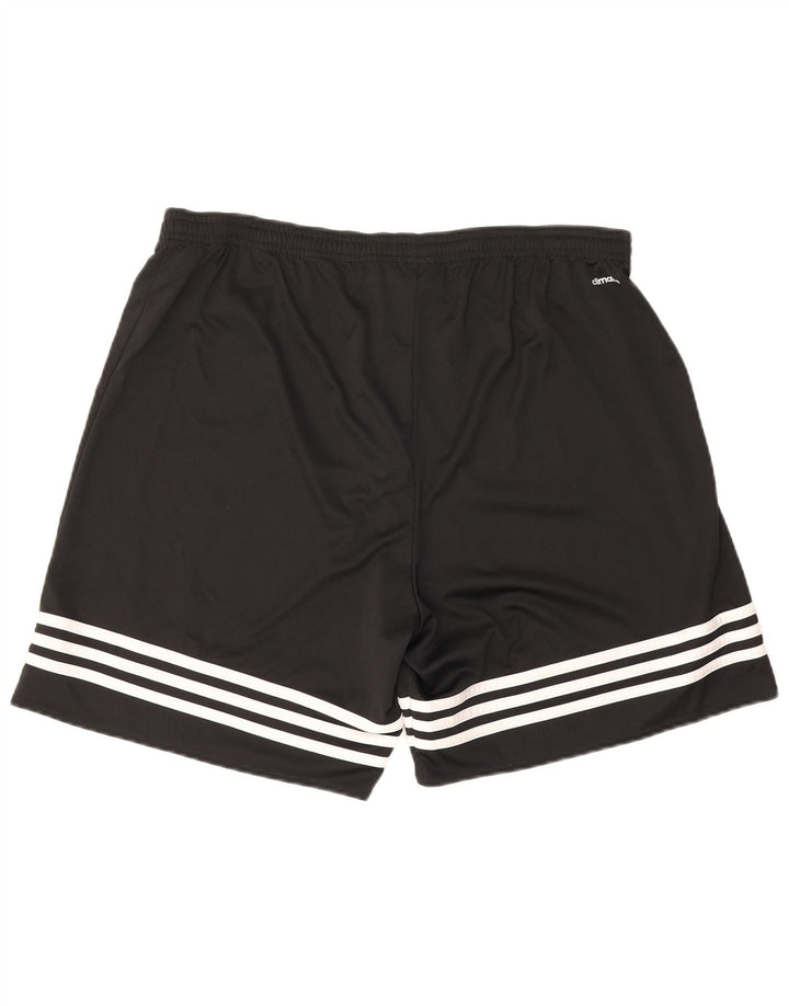 Męskie spodenki sportowe Adidas Climalite XL, czarne, poliestrowe