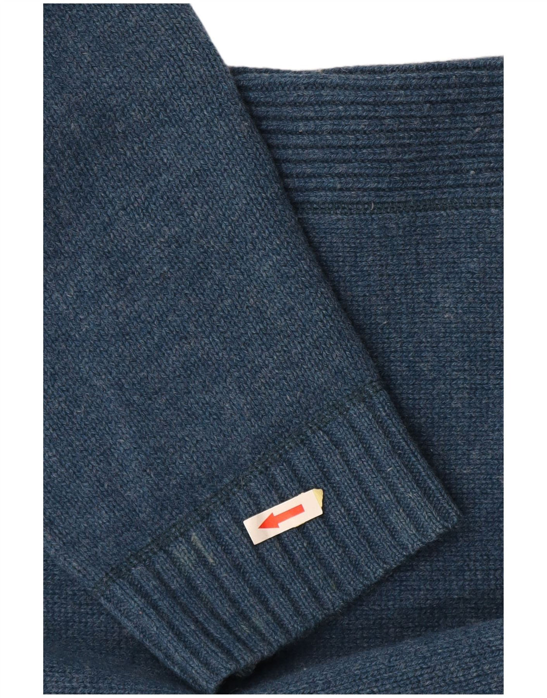 Męski sweter LEVI'S z dekoltem w kształcie litery V, XL, niebieska wełniana