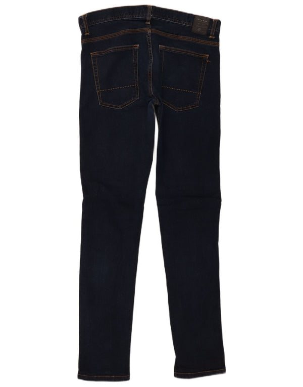 Jeansy męskie Zara Super Skinny EU 44 Large W34 L32 Granatowe