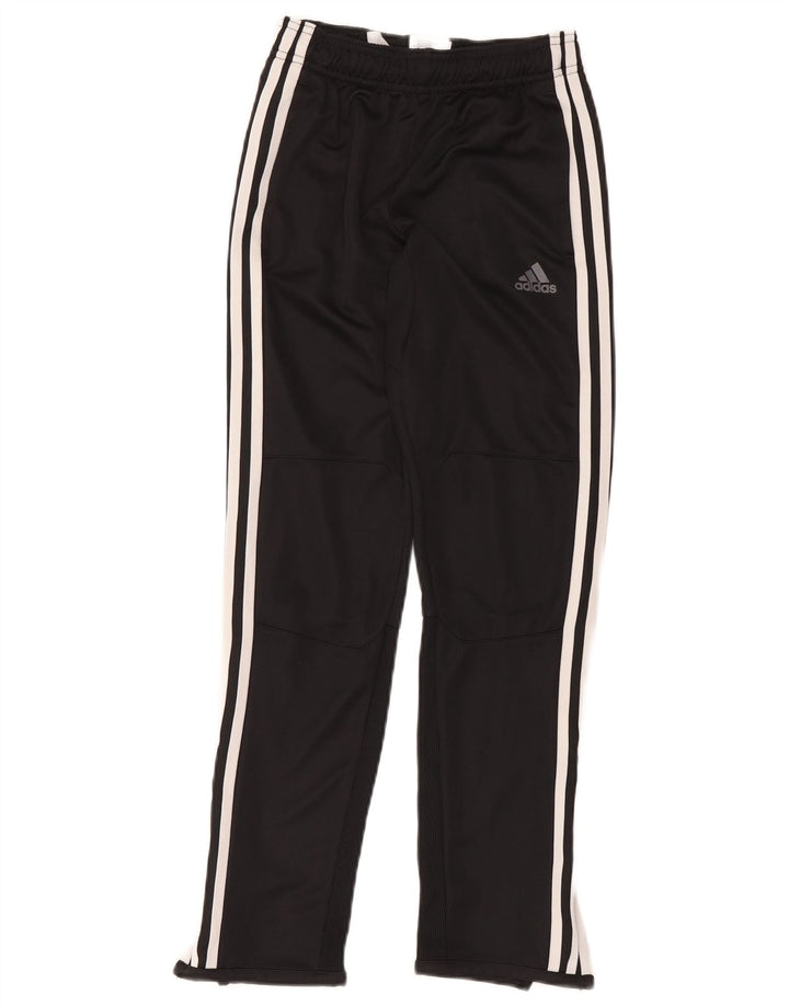 Chłopięce spodnie dresowe Adidas Climalite 11-12 lat, czarny poliester