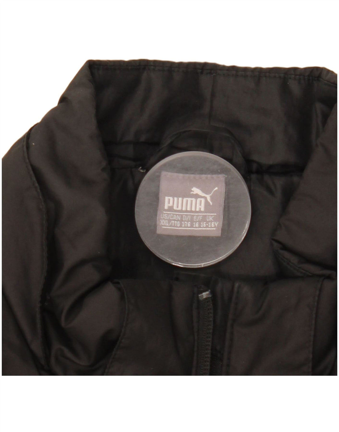 Puma Chłopięca Ocieplana Kurtka 15-16 Lat 2XL Czarna