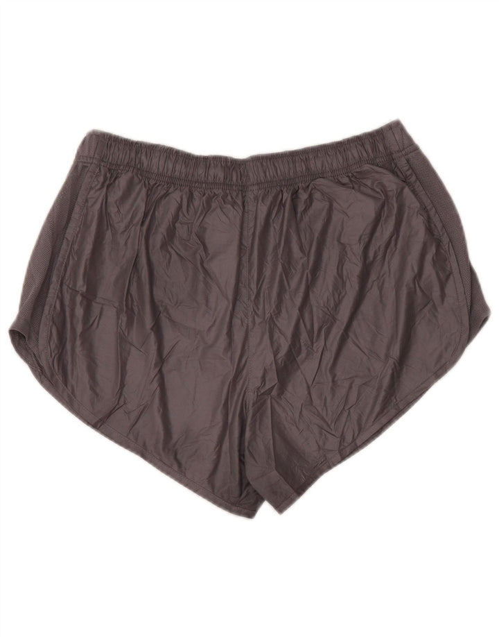 Damskie spodenki sportowe NIKE Dri Fit UK 14, duże, szare