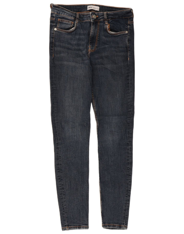 Damskie jeansy Skinny Zara EU 38 Small W28 L27 Niebieskie
