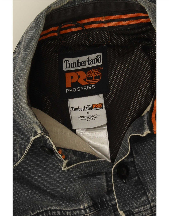 Męska koszula robocza Timberland, mała, granatowa, bawełniana