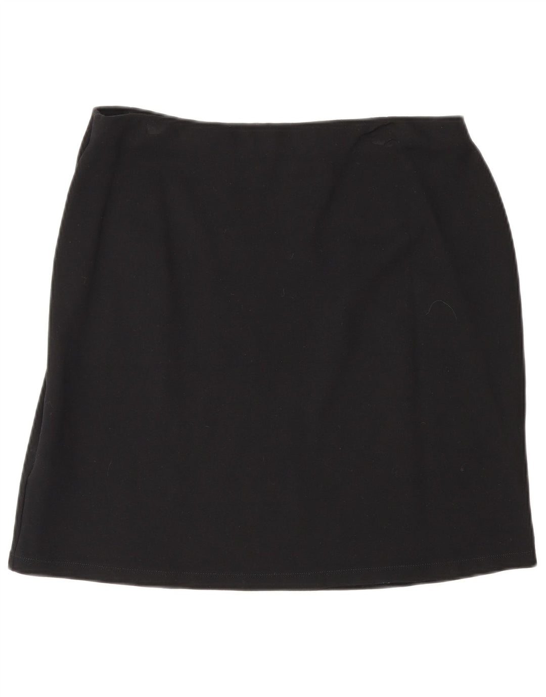 Marks & Spencer Damska spódnica mini UK 14 Large W30 Czarna wiskoza