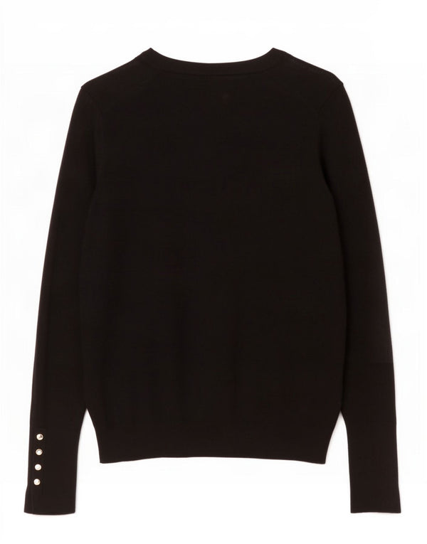Sweter damski Zara Cardigan UK 14 Large, czarna wiskoza