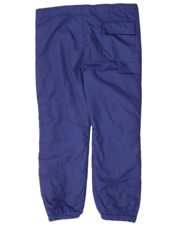 Spodnie Chino męskie do biegania VINTAGE IT 54 2XL W42 L30 Niebieskie bloki kolorów