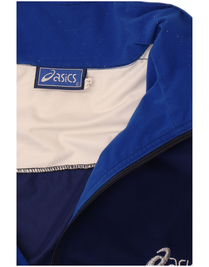 Męska kurtka dresowa Asics Graphic IT 52, duży niebieski blok kolorów