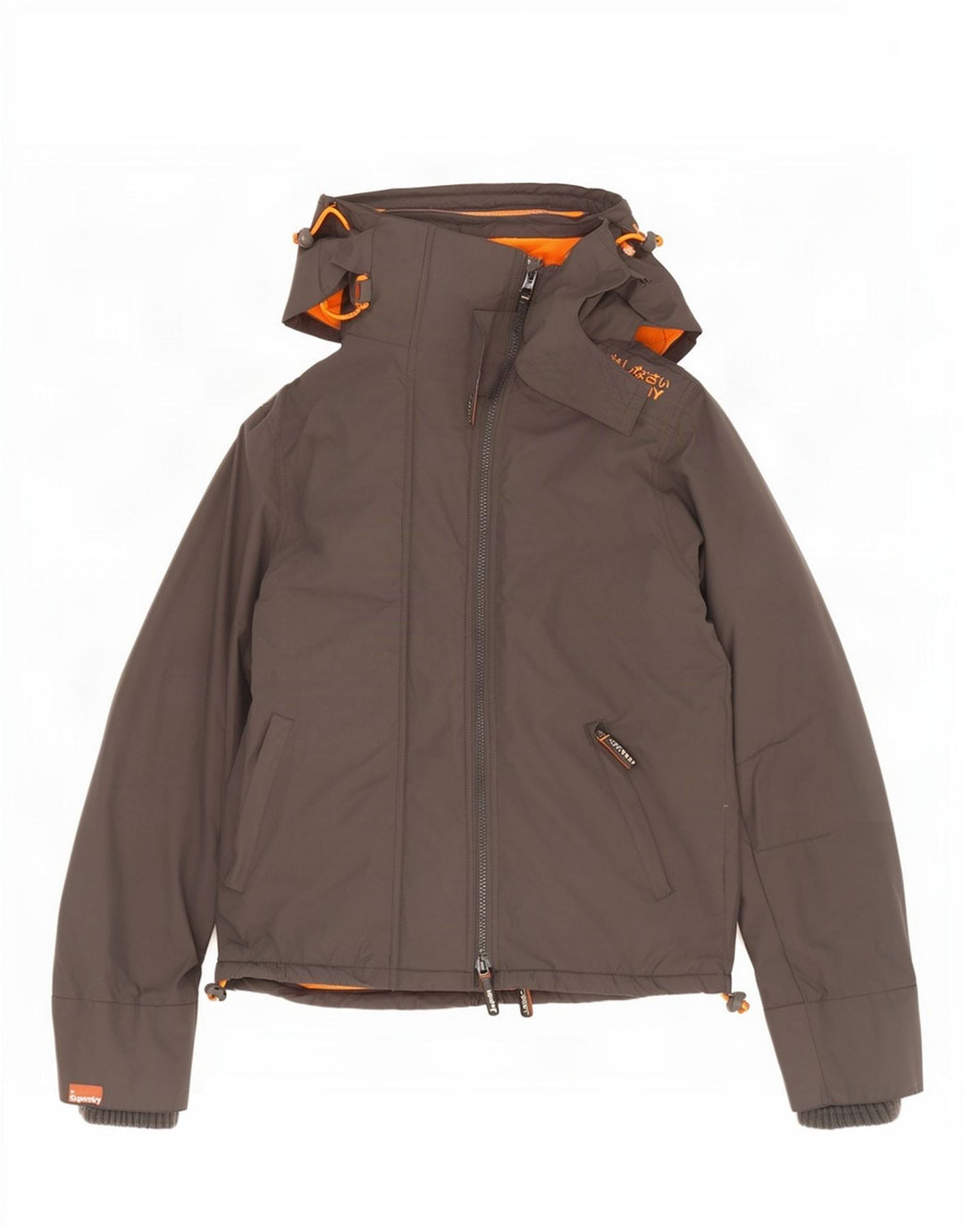 Męska wiatrówka Superdry The Windcheater Graphic UK 40, duża, szara