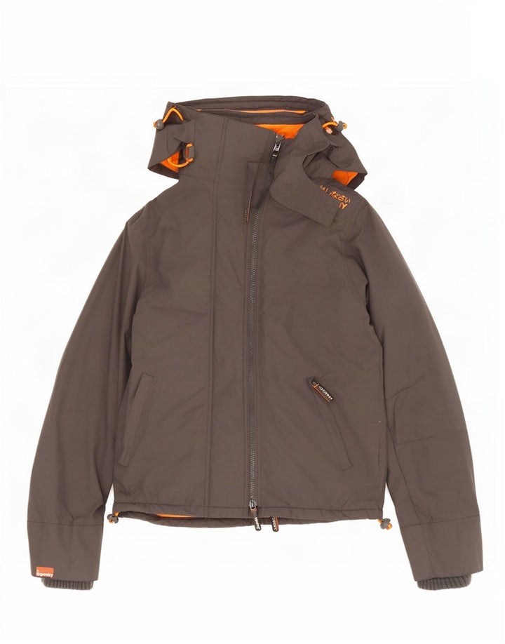 Męska wiatrówka Superdry The Windcheater Graphic UK 40, duża, szara
