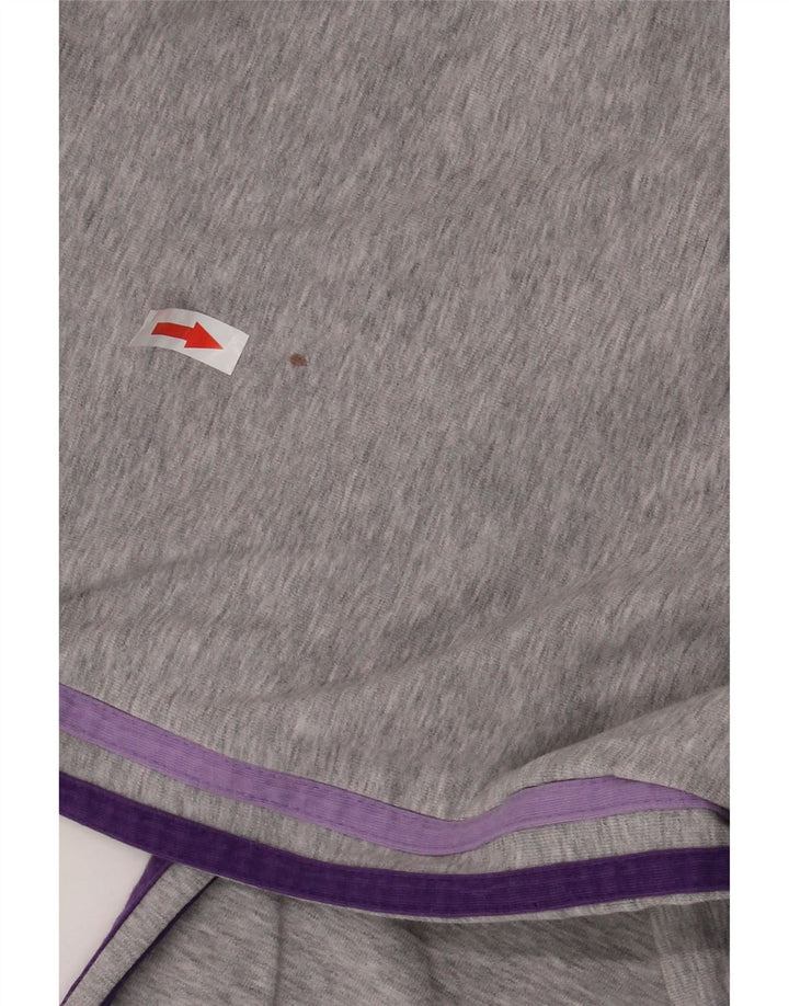 Damskie spodnie dresowe ADIDAS Climalite UK 12/14, średnioszare, bawełniane