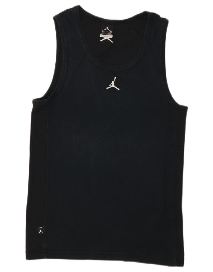 Męska kamizelka Jordan Dri Fit, mała, czarna, bawełniana
