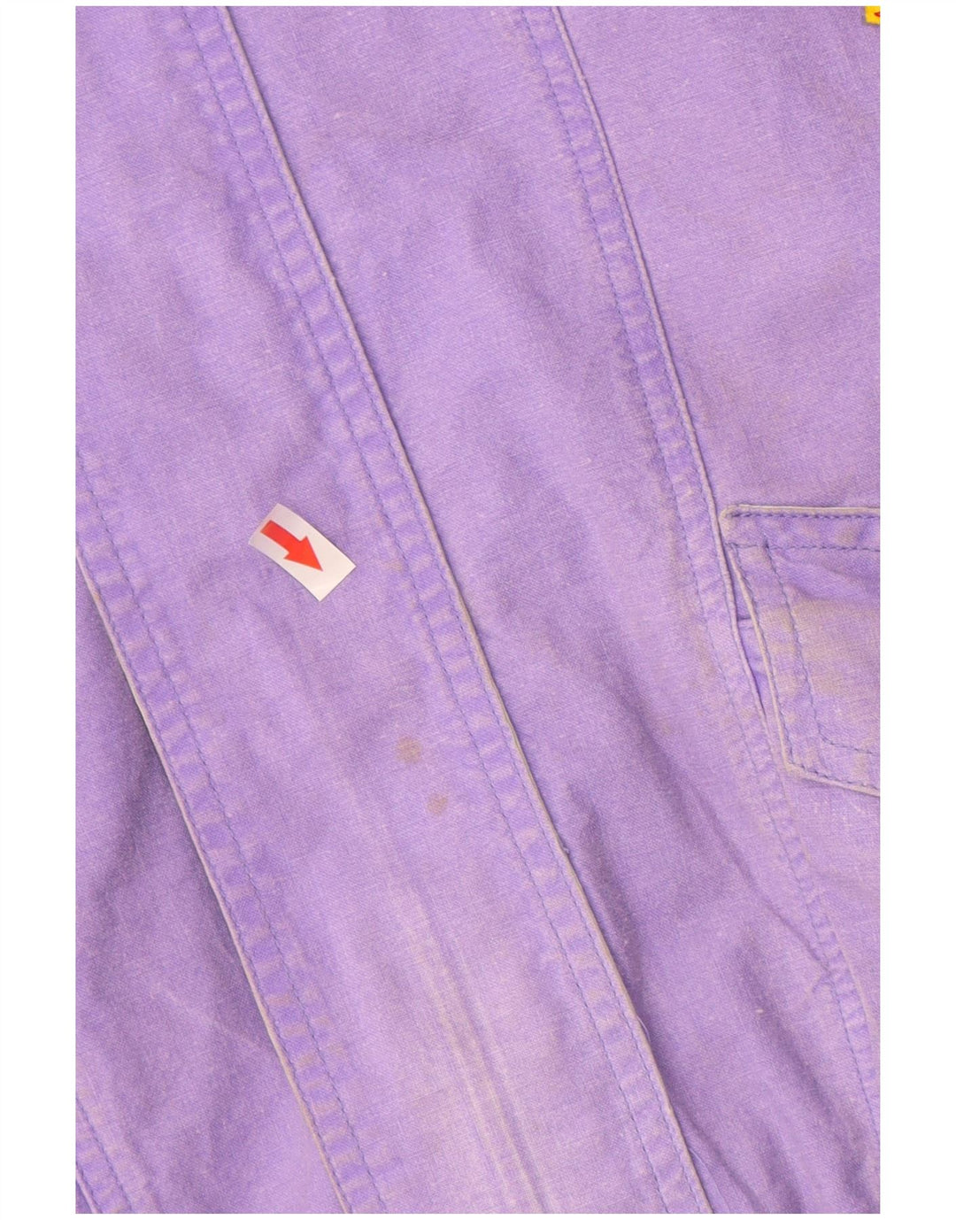 Męska kurtka bomberka Vintage UK 40, duża, fioletowa bawełna