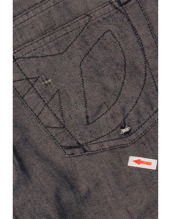 Damskie jeansy Moschino Straight W30 L30 Szare