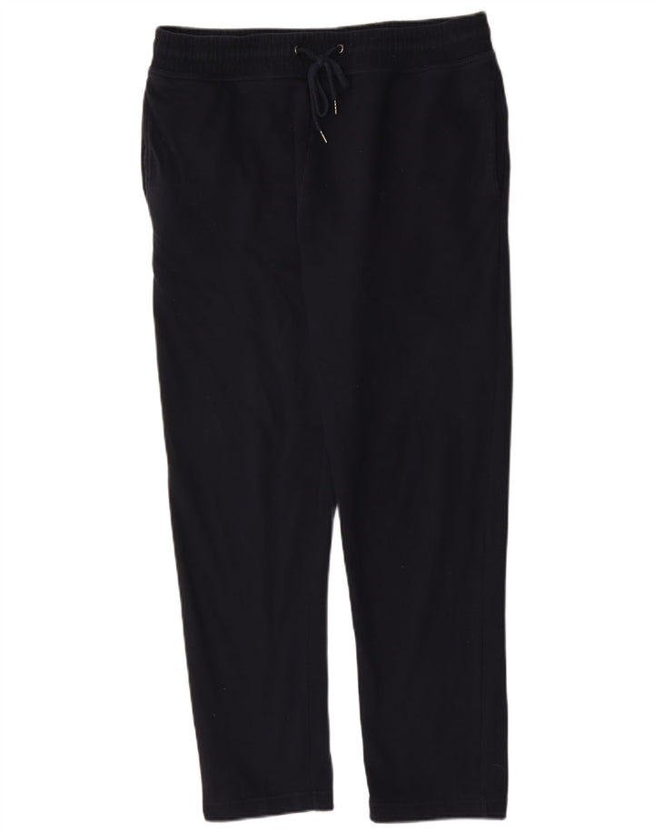 Damskie spodnie dresowe Marks & Spencer UK 14, średnie, granatowe, bawełniane