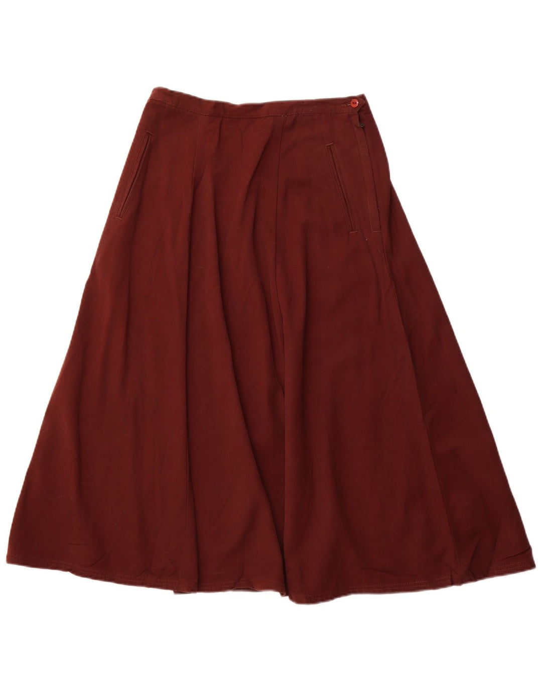 EDDIE BAUER Damska spódnica w kształcie litery A z wysokim stanem US 12, duża W28 brązowa