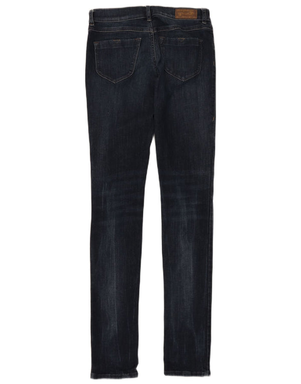 Damskie jeansy DIESEL Livier z niską talią i super cienkimi jeggingami W28 L34 niebieskie