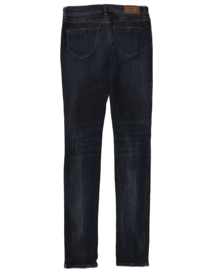 Damskie jeansy DIESEL Livier z niską talią i super cienkimi jeggingami W28 L34 niebieskie