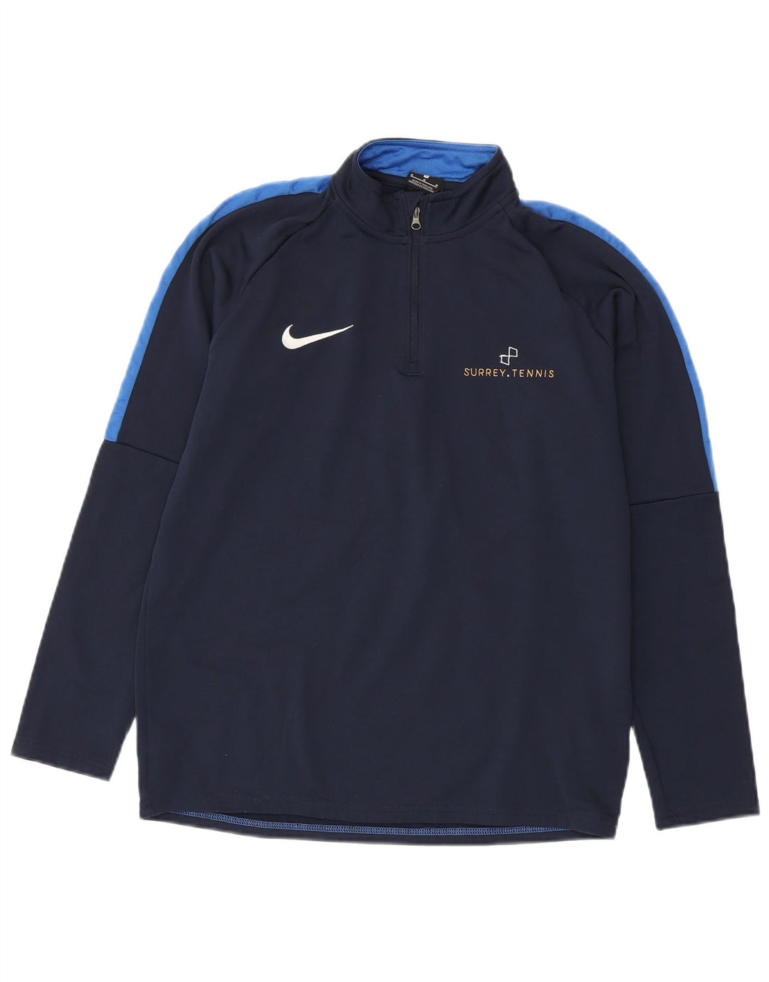 Męski dres Nike Dri Fit z grafiką, średni granatowy