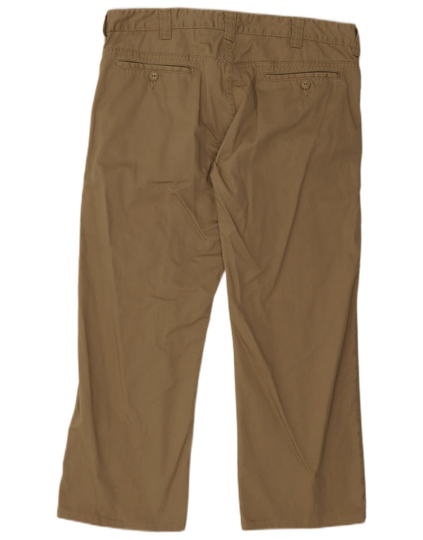 Męskie proste spodnie chino Armani EU 54 2XL W38 L28 Khaki