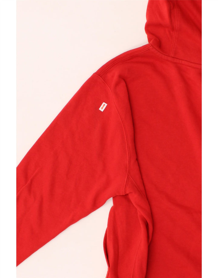 NIKE Mens Loose Fit Hoodie Jumper Medium Red Cotton Vintage Nike and Second-Hand Nike from Messina Hembry 