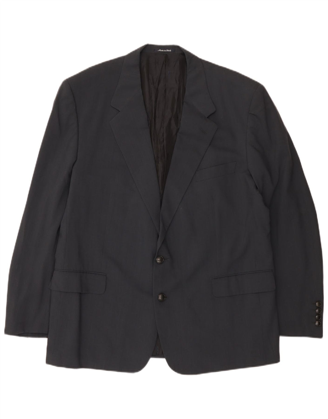 Męska marynarka zapinana na 2 guziki Yves Saint Laurent IT 56 3XL Szara wełna