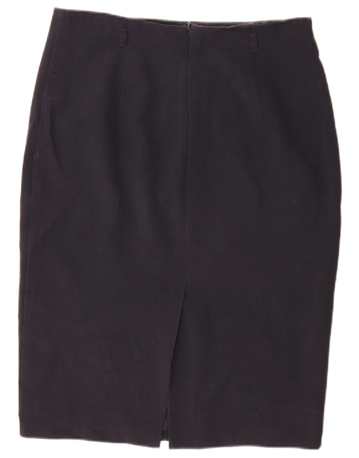 Marks & Spencer Damska spódnica ołówkowa UK 14 Large W32 Granatowy poliester