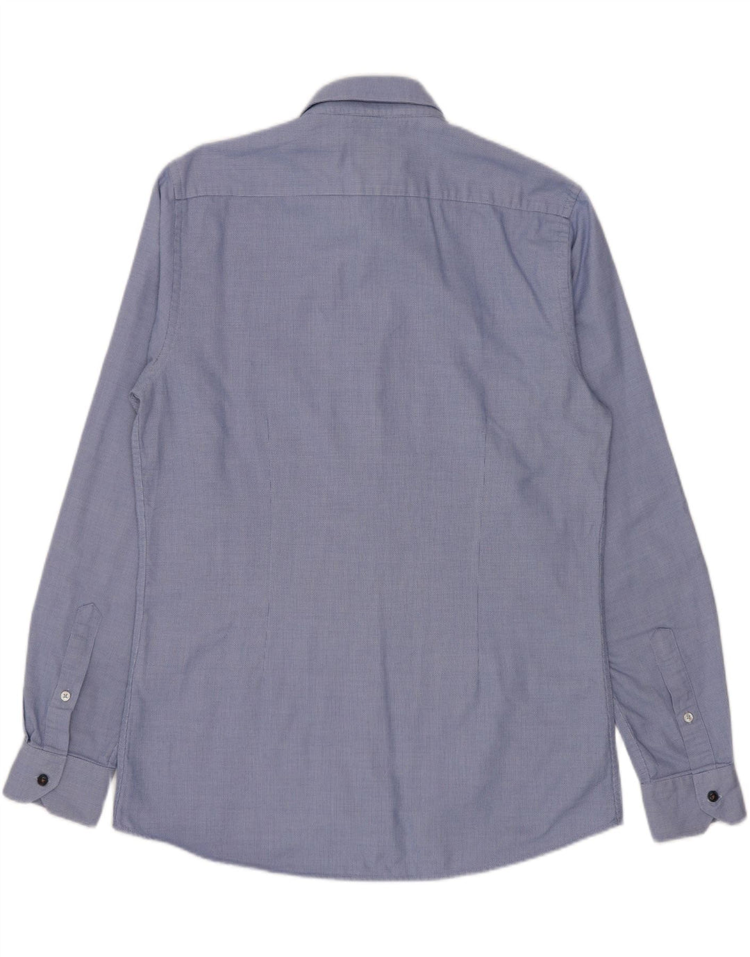 Koszula męska ZARA Slim Fit, bawełniana, w kolorze średniego błękitu