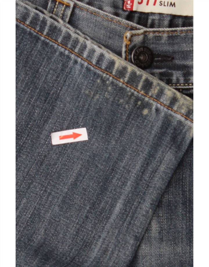 Levi's Męskie 511 Slim Jeans W33 L34 Niebieski