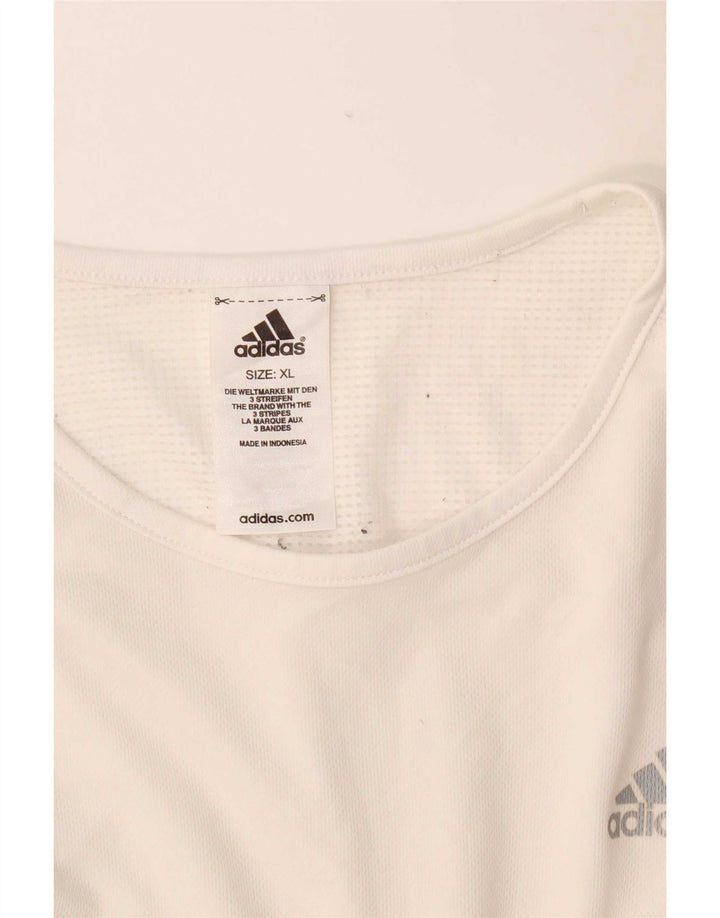 Adidas Męska Kamizelka Top XL Biały Poliester