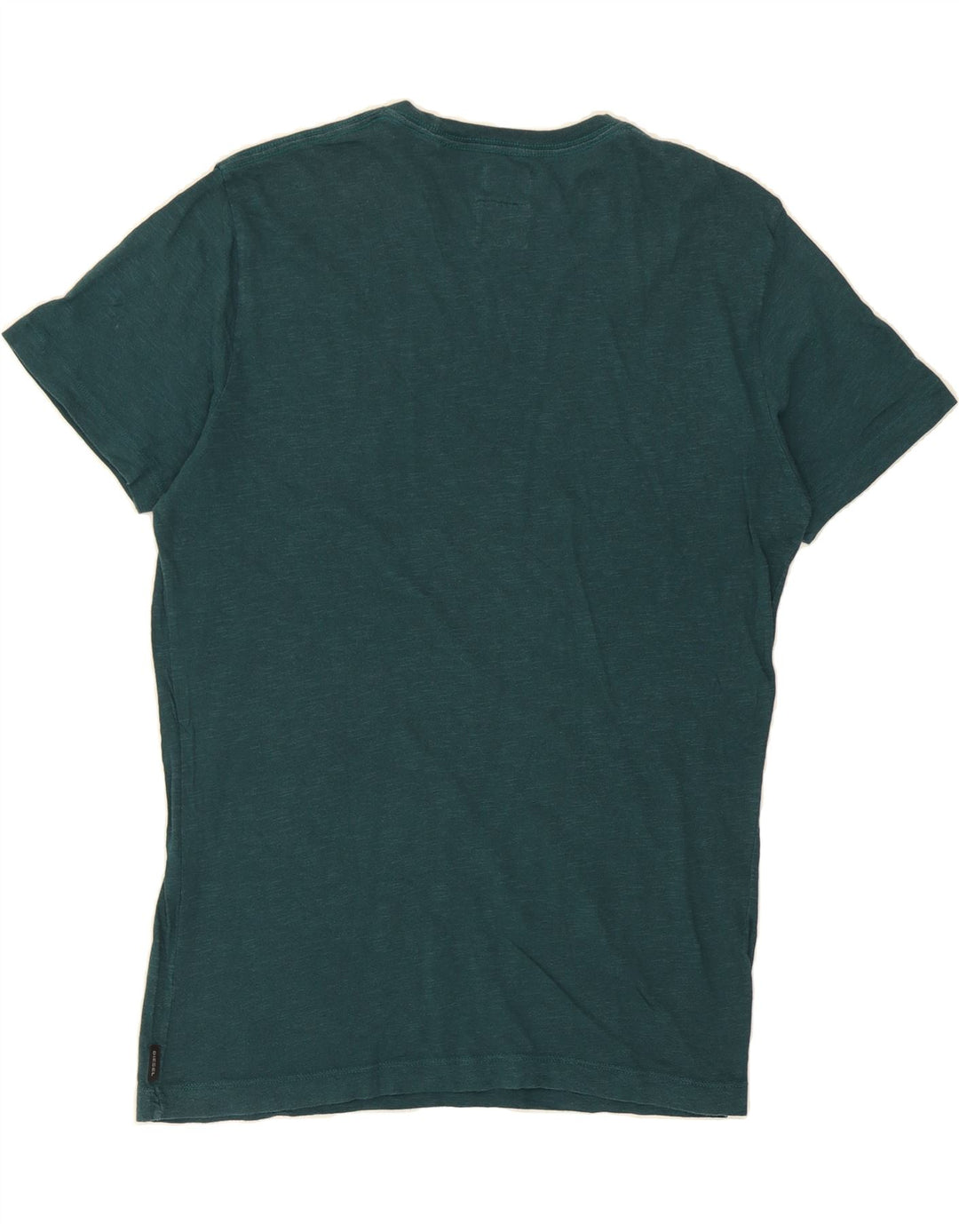 DIESEL Mens T-Shirt Top Large Green Flecked Vintage Diesel and Second-Hand Diesel from Messina Hembry 